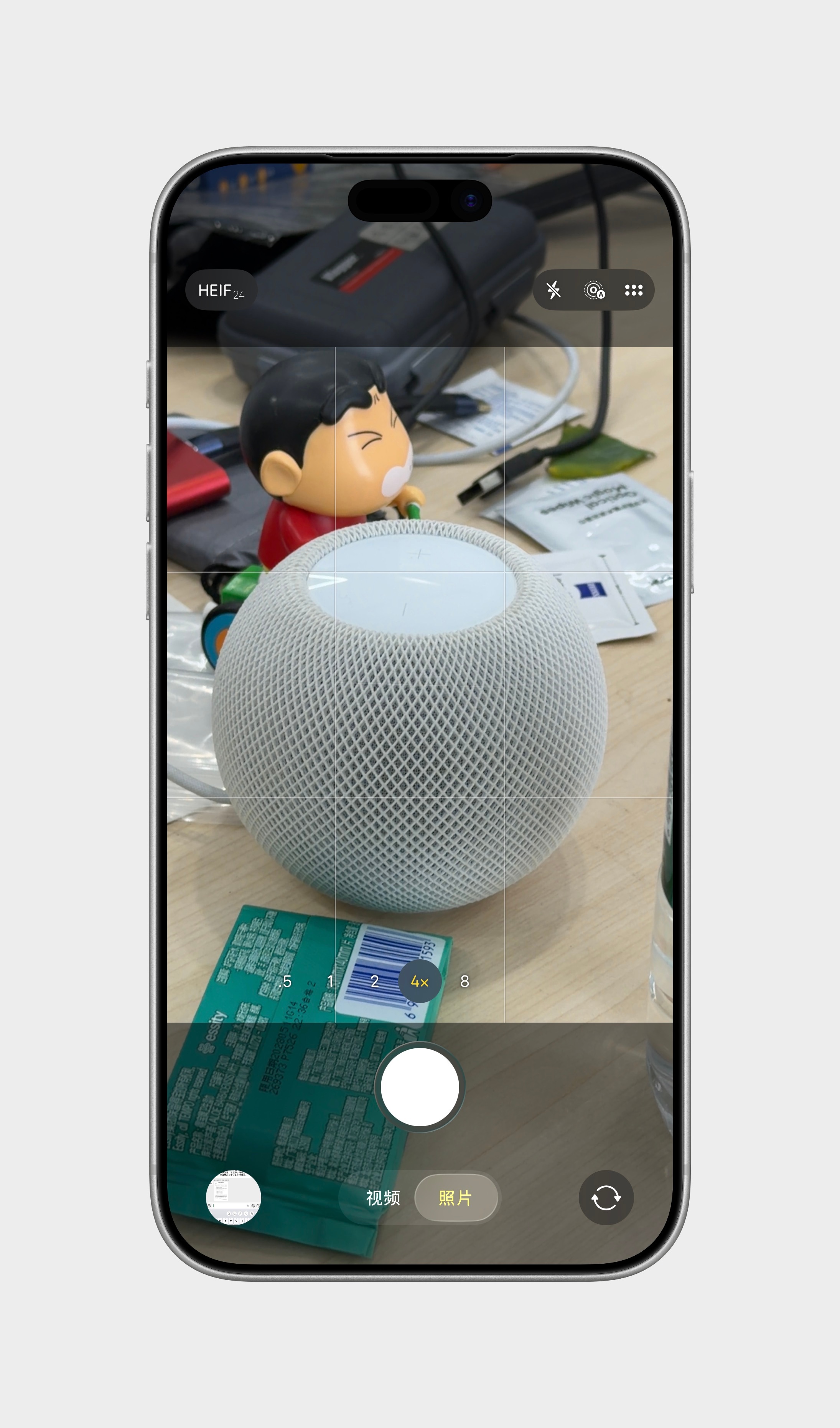 今年 iPhone 17 Pro Max 的 4X 和 8X 长焦，我用的次数非