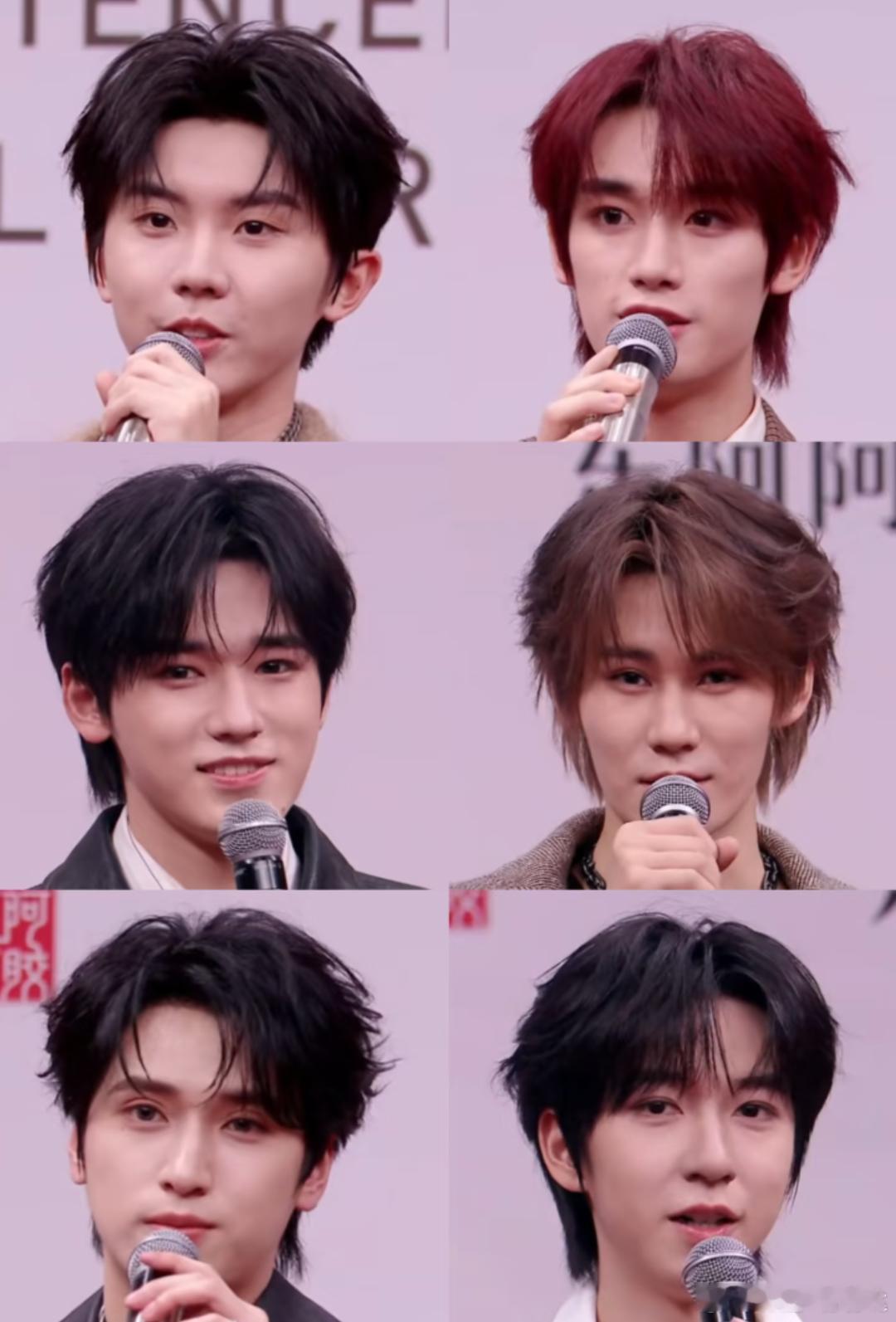 时代少年团星光大赏红毯怼脸截图马嘉祺 丁程鑫 宋亚轩 张真源 严浩翔 贺峻霖 