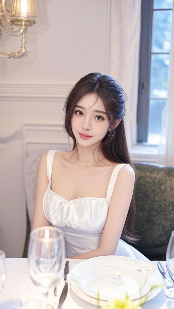 淑女餐桌照 原来ai写真可以这么美 人生总得有一套ai写真吧 谁拍谁好...