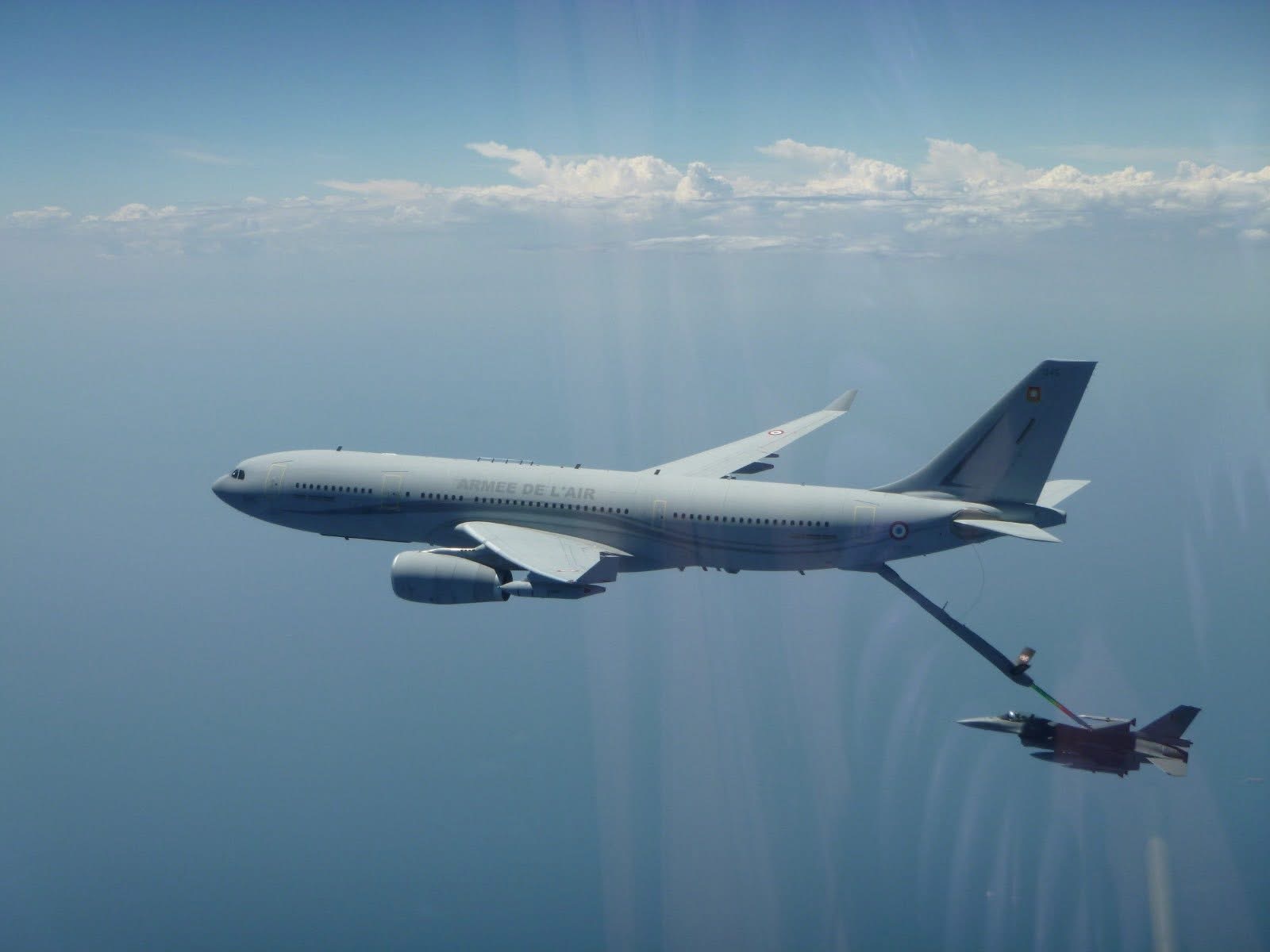 今日战隼 周一加油 一周加油比利时空军F16和法国空天军（AAE）A330MRT