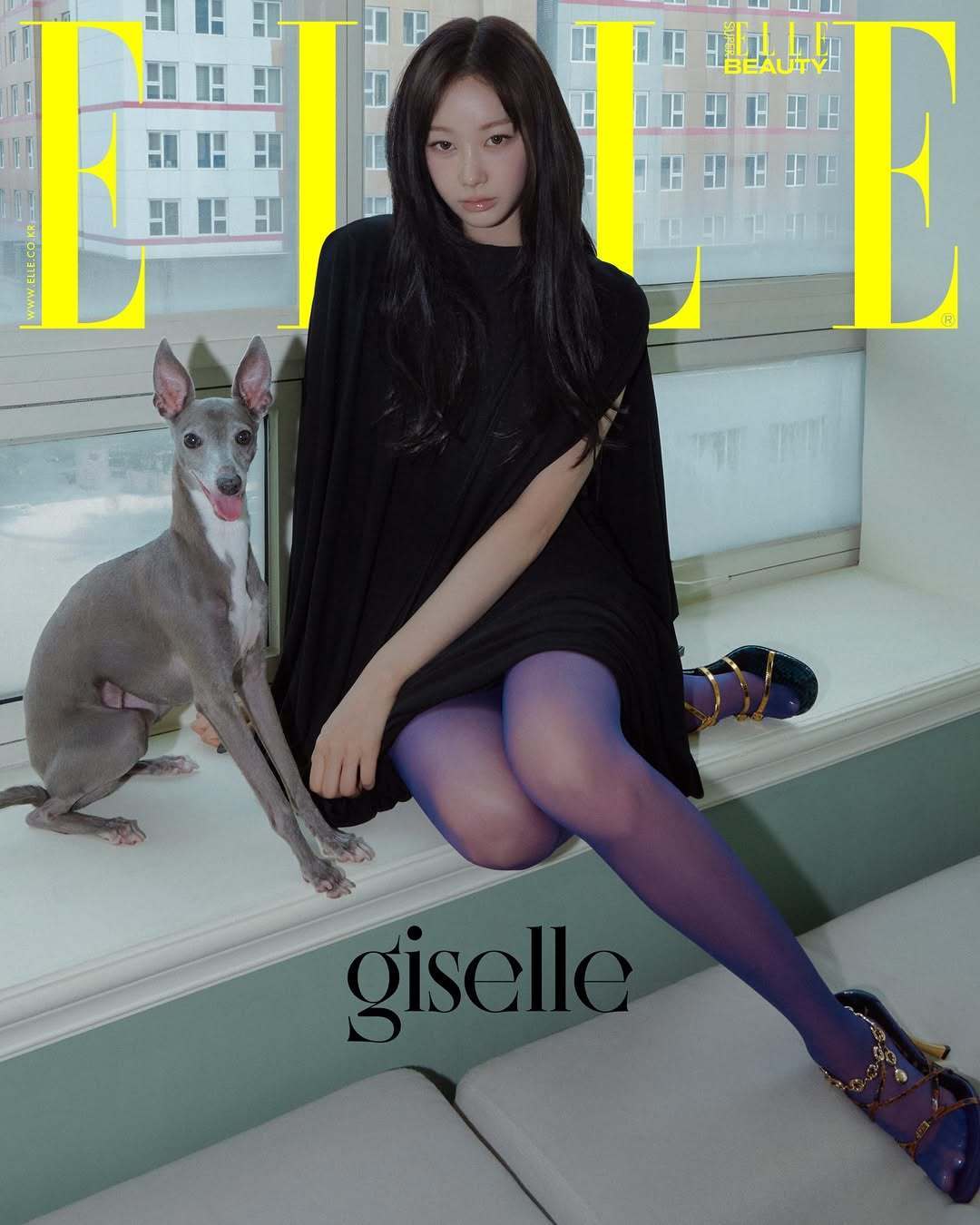 ELLE Korea August 2025 八月刊再公开三张封面，由Gisel