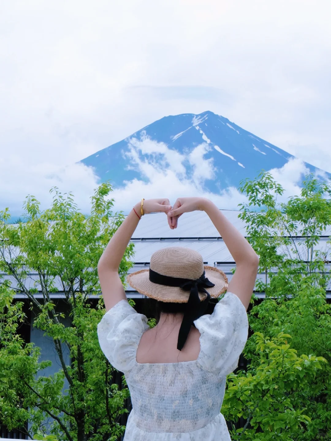 🇯🇵富士河口湖小众机位，还有免费展可看👀