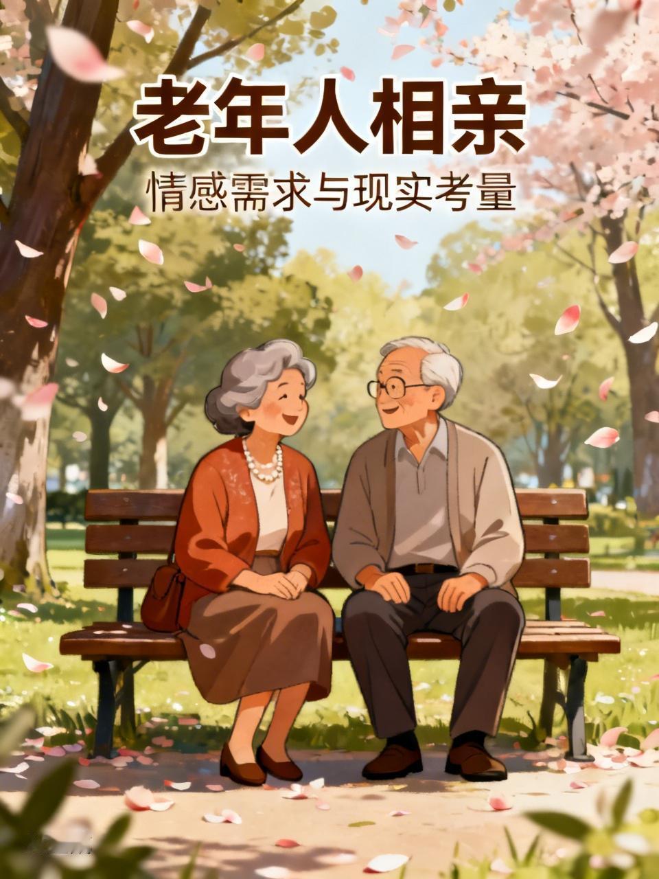 现在老年人相亲还挺常见的，这其实是好事。人老了也有情感需求，找个伴一起生活，能互