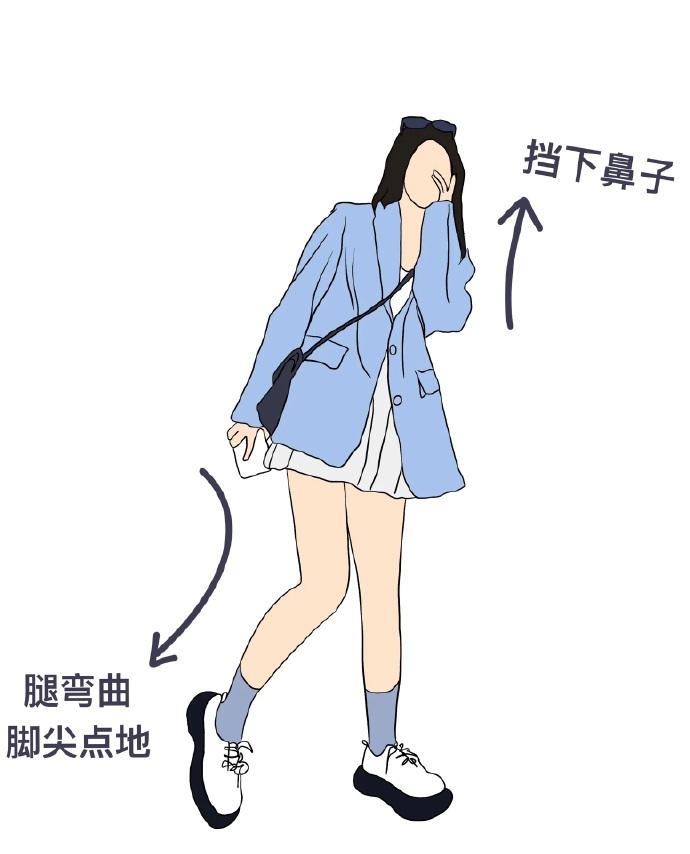 求人不如求己，想要拍照美，首先姿势对[羞嗒嗒]#拍照果然是男朋友的必修课# ​​