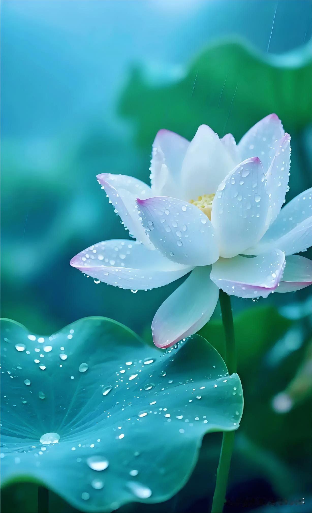 上联：荷香隐隐雨声碎
下联：有请雅士[玫瑰][玫瑰][玫瑰]