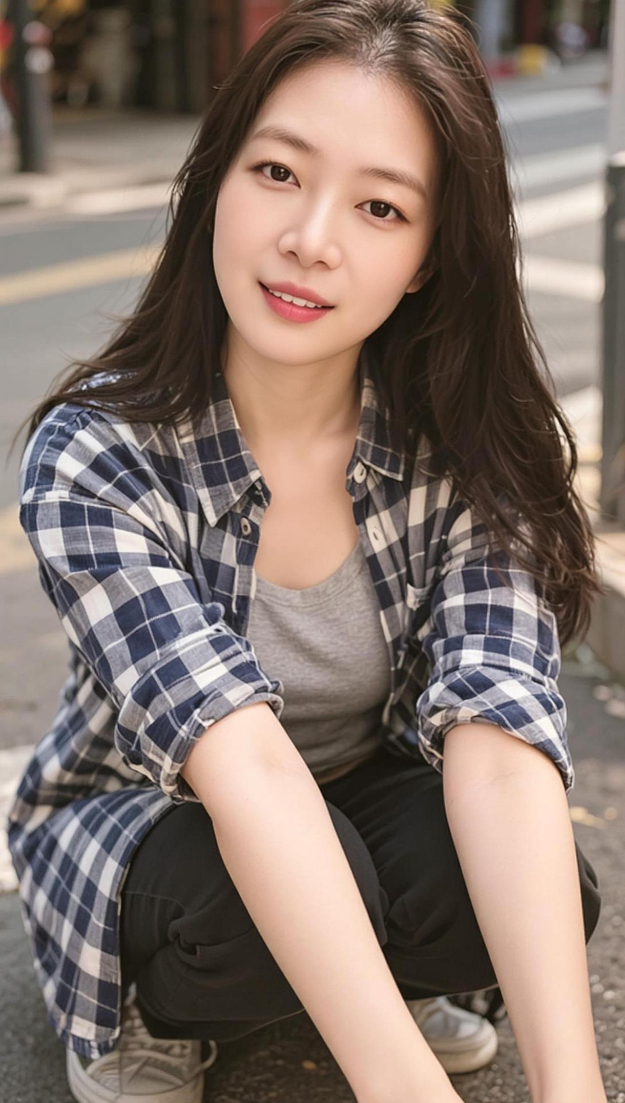 AI休闲随拍 休闲穿搭 甜系女孩 颜值巅峰 抖音玩法合伙人计划