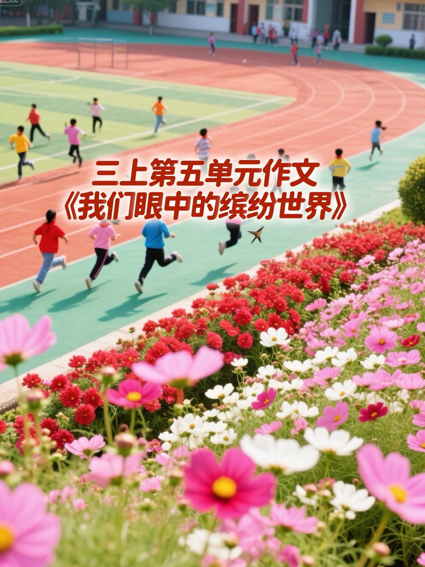 《我们眼中的缤纷世界》 优秀范文。家长必读，小学三年级上册第五单元习作...