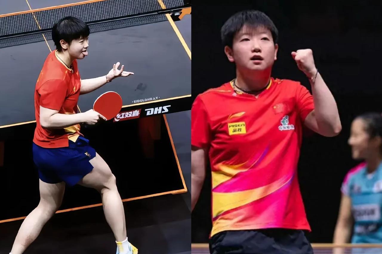 家人们，最近孙颖莎的处境可太不容易了！现在她就像被三把刀同时架着。外协选手抓住她