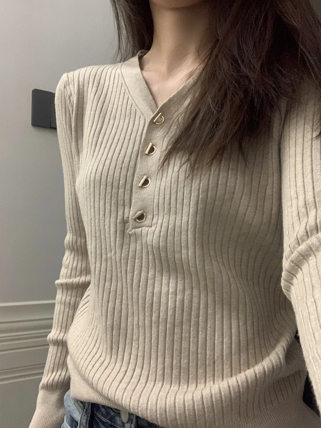 温柔的针织衫～