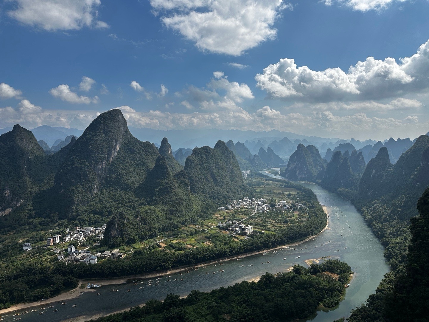 和对象桂林阳朔啦旅行最美风景照桂林 ​​​