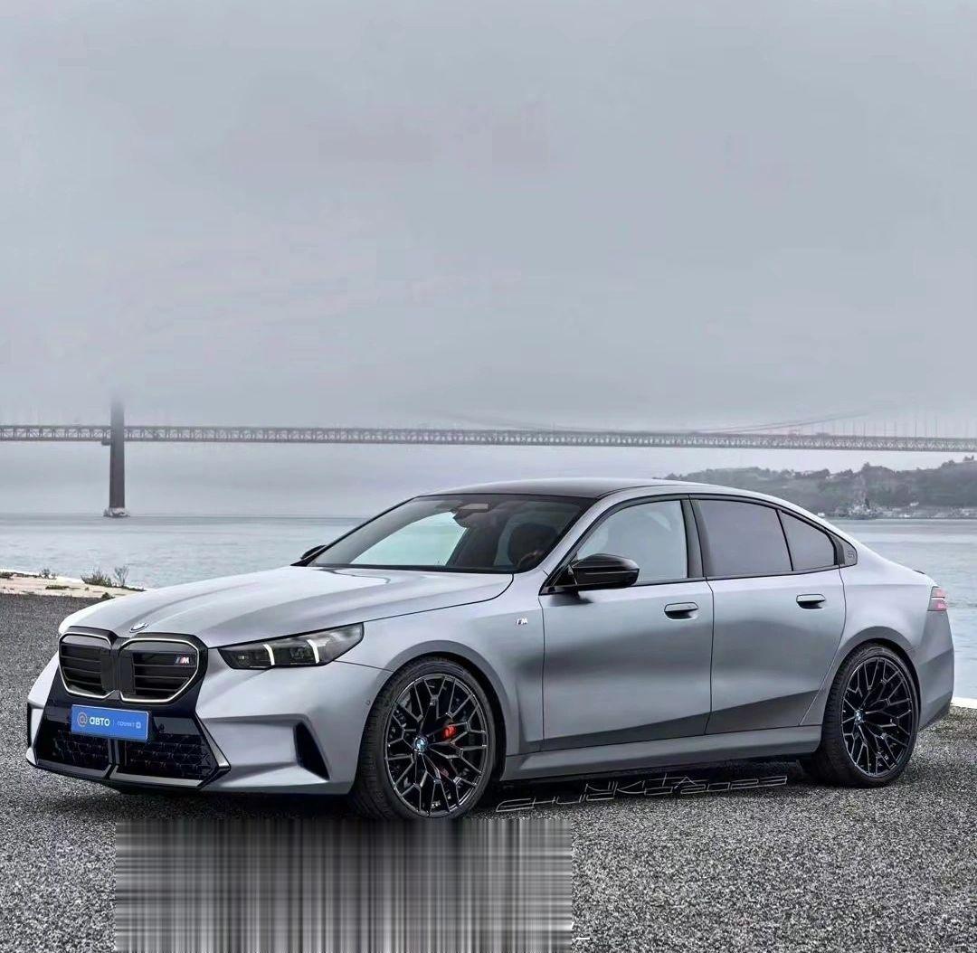 2024款全新宝马M5最新渲染图，更加运动，更加前卫！#我与汽车的日常##汽场全