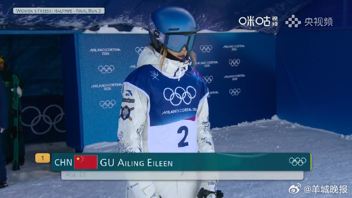 #谷爱凌第三滑94.75分##谷爱凌高难动作锁定金牌# 全力冲击高难度，整套动作