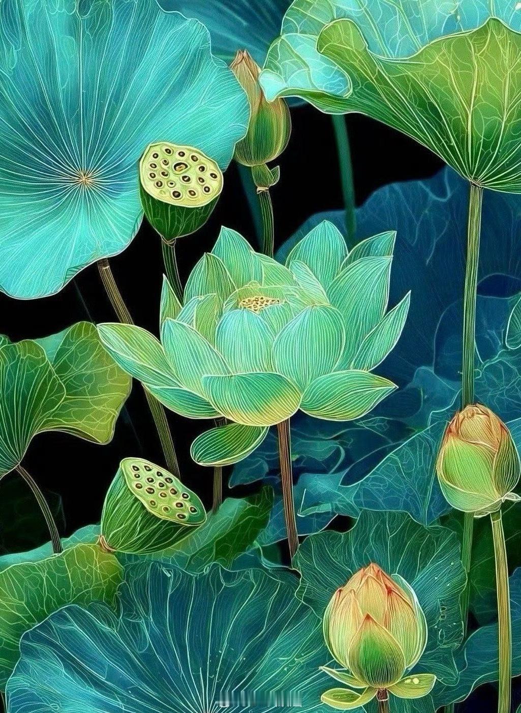 《爱莲说》·周敦颐水陆草木之花，可爱者甚蕃。晋陶渊明独爱菊。自李唐来，世人甚爱牡
