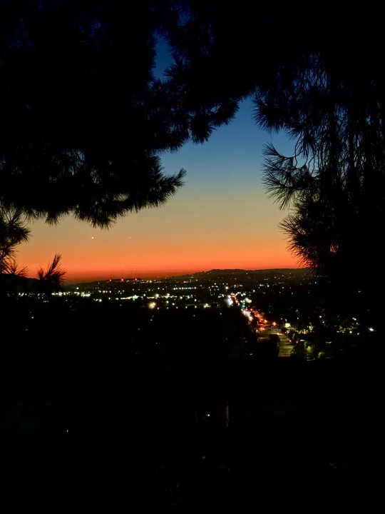 LA sunset
