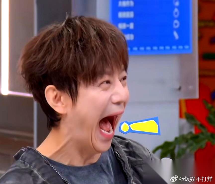 孟子义在《你好，星期六》里被曾舜晞当众逼问“拍戏是不是动过真感情”，整个人瞬间慌