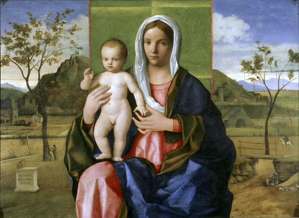 Giovanni bellini, 《布拉雷圣母》madonna di brer