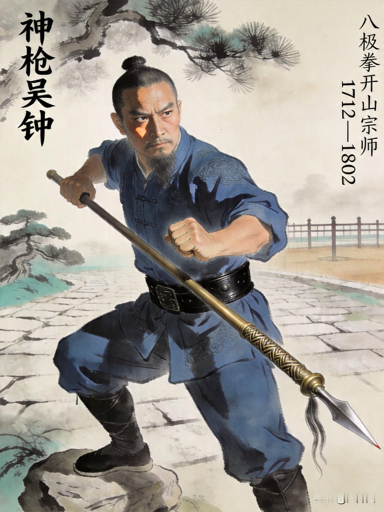 公认的吴姓第一武学高手：23岁震撼少林，一杆神枪创下八极拳百年传奇。姓氏武林谱第