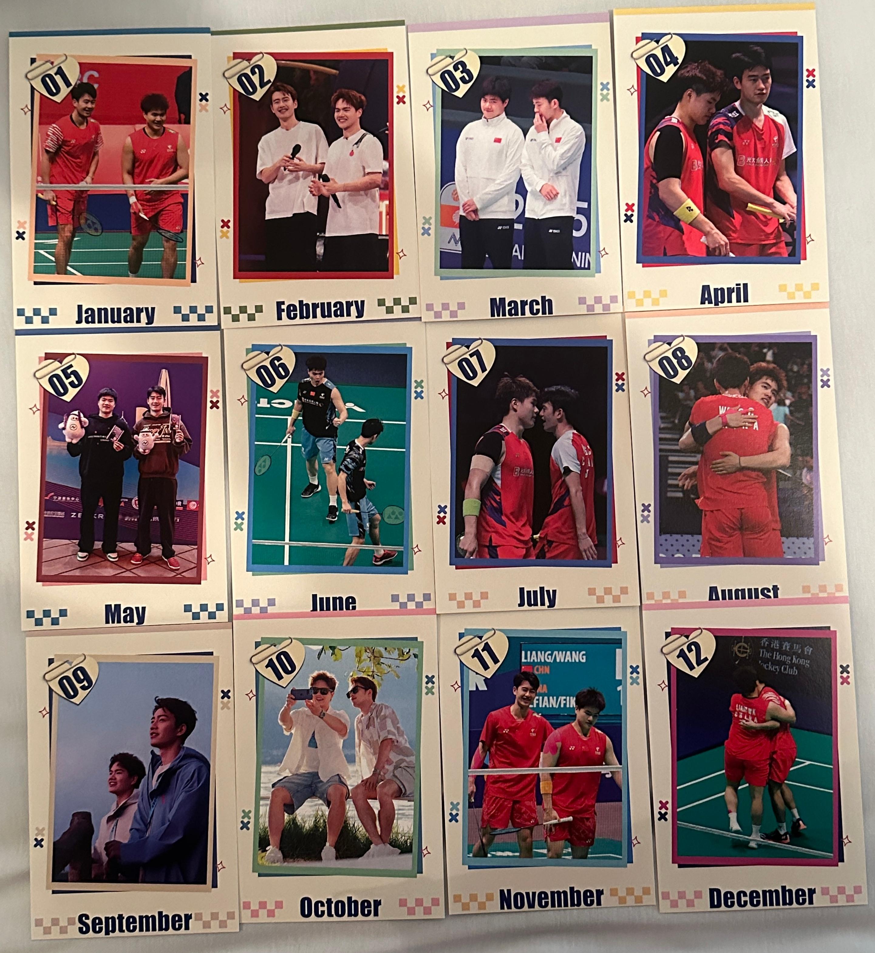 我家顶灯有点儿发黄照出来效果不太好，但是实物真的超棒。这套观赛日历爱死了🥺🥺