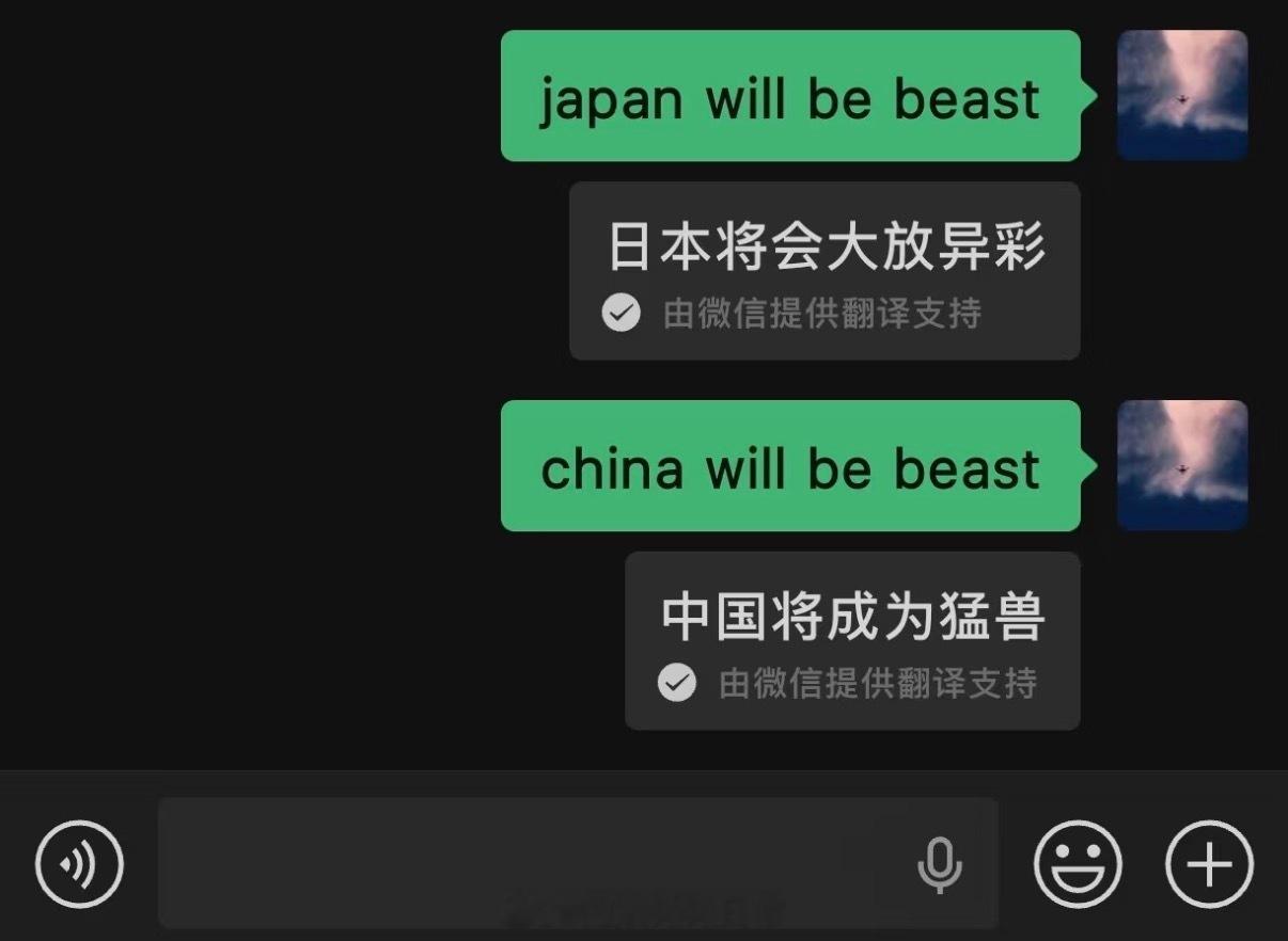 微信翻译怎么了这是…  微信