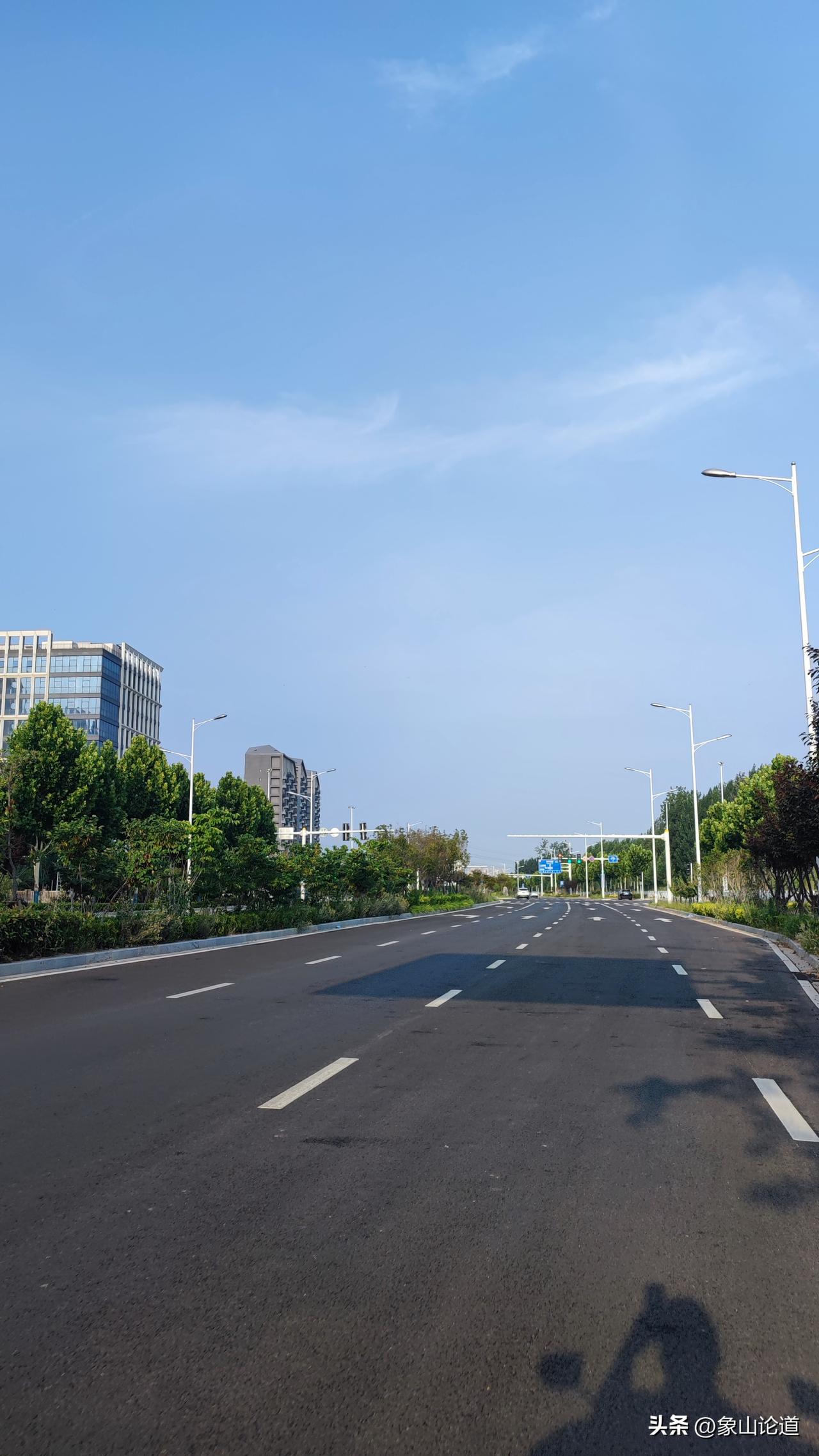 一路上风景很好。