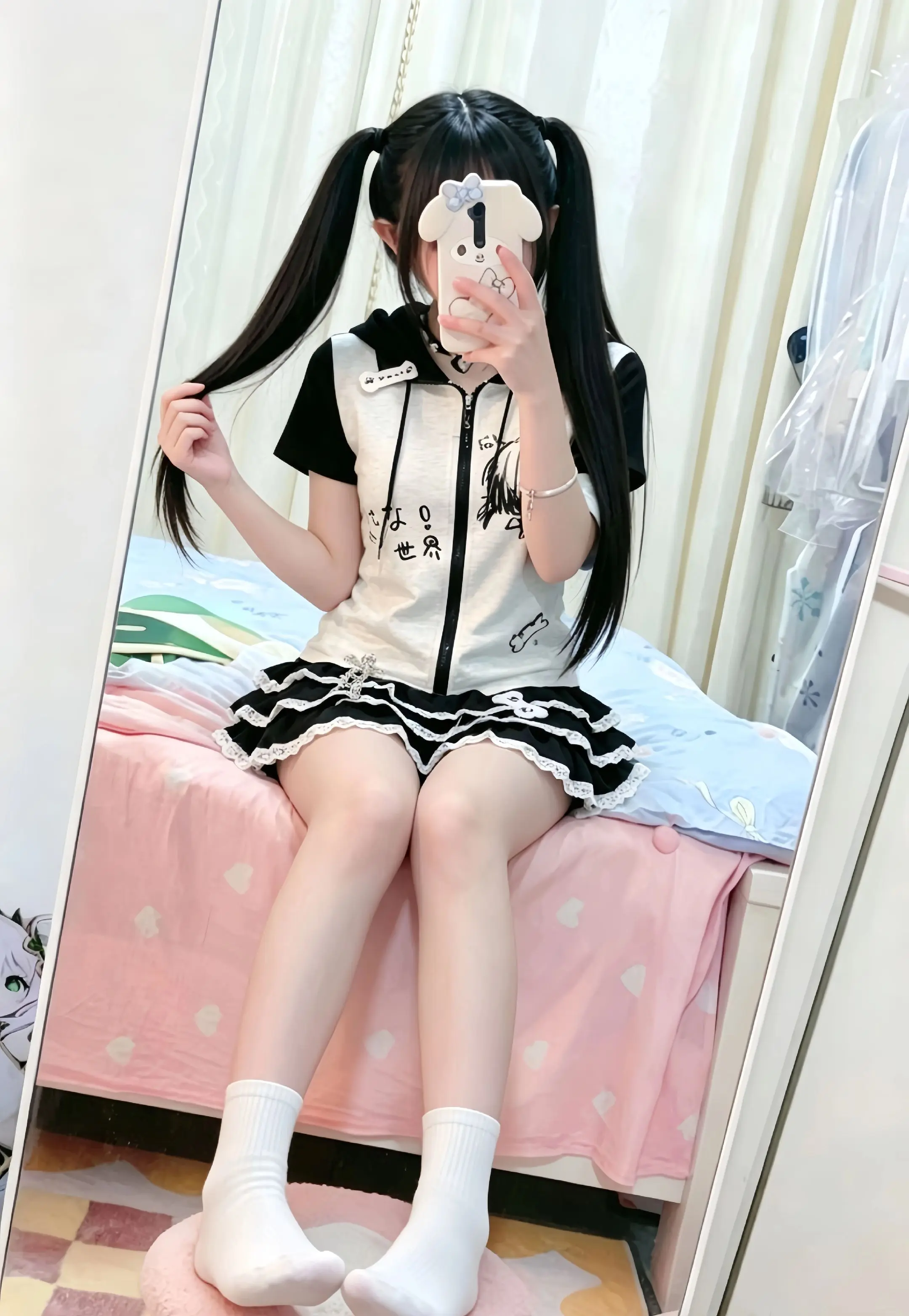 甜妹 ootd穿搭 ootd 正常穿搭 期待夏天