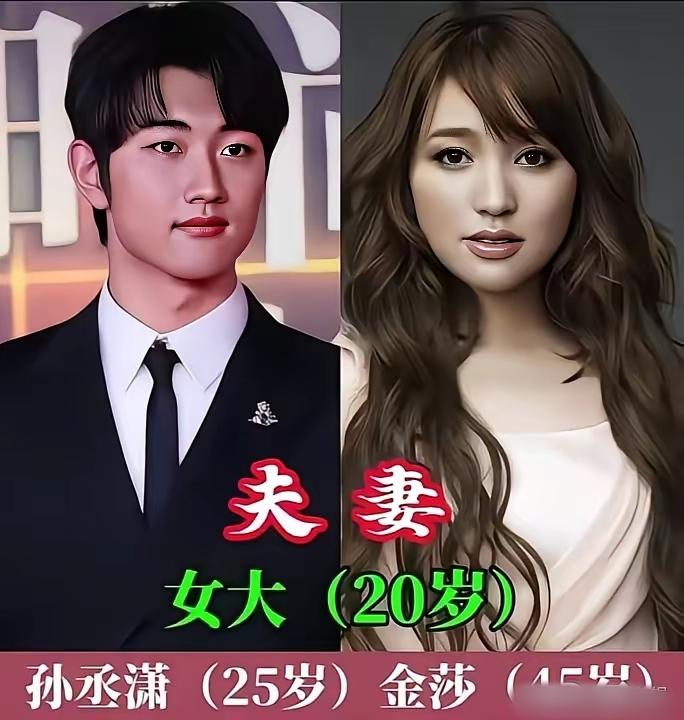 姐弟恋的明星夫妻金沙孙丞潇
姐弟恋的明星夫妻萧敬腾林有慧
姐弟恋的明星夫妻何猷君