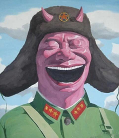 军人和领袖都是青面獠牙、牛头马面[发怒]？这样的作品竟然大行其道，堂而皇之……昨
