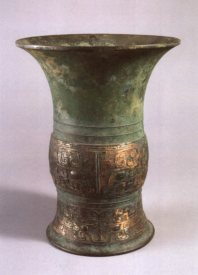 每天一件青铜器 陕西麟游县博物馆藏1988年麟游县九成宫出土商晚期:父癸尊. 