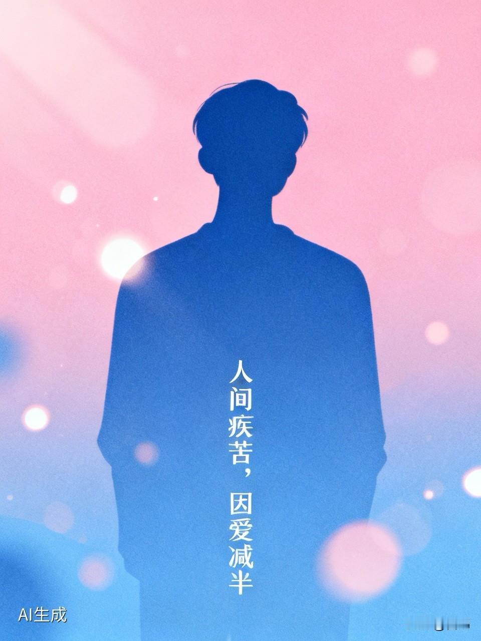 人间疾苦，因爱减半

人心是一面最诚实的镜子，照得见世间冷暖，也映得出旁人给予的