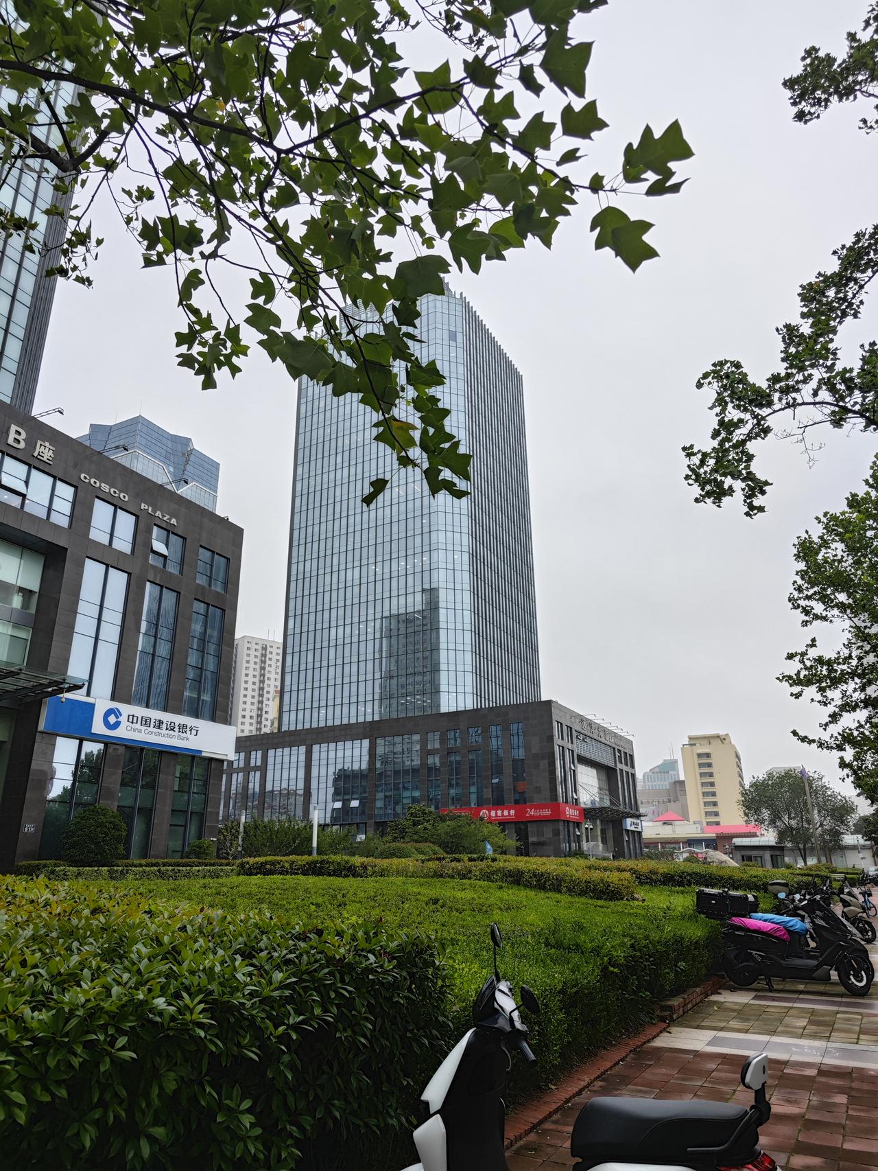 从昨天白天开始，就断断续续下起了小雨，晚间开始下起了中雨，可并没有风。
觉得这雨