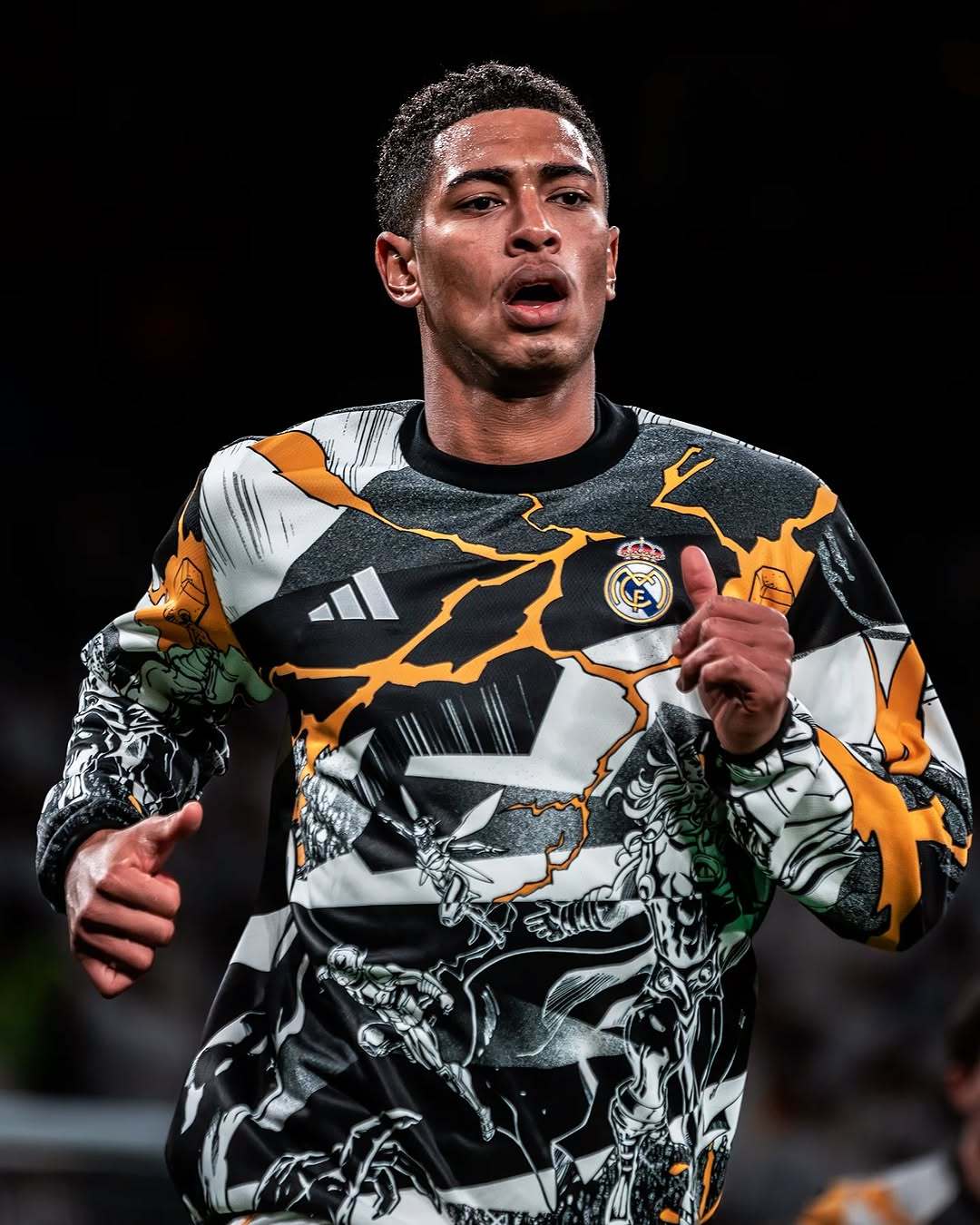 皇马皇马 漫威联名训练服·热身贝林厄姆 巴尔韦德 姆巴佩 罗德里戈 库尔图瓦 卢