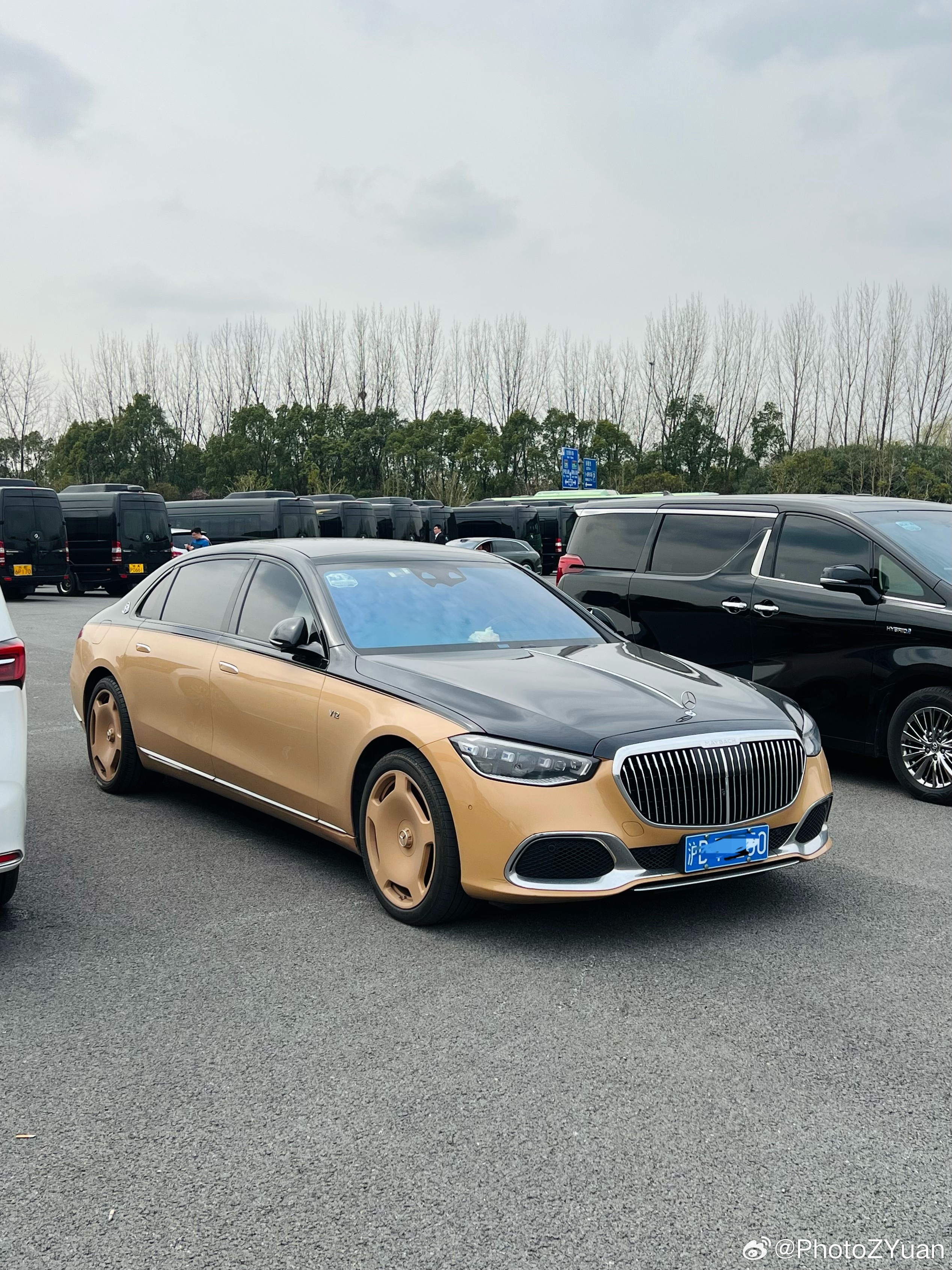 疯狂的F1周🏎️本周末在上海首次见到的车型与特殊版本 🚗👁️1. 迈巴赫S