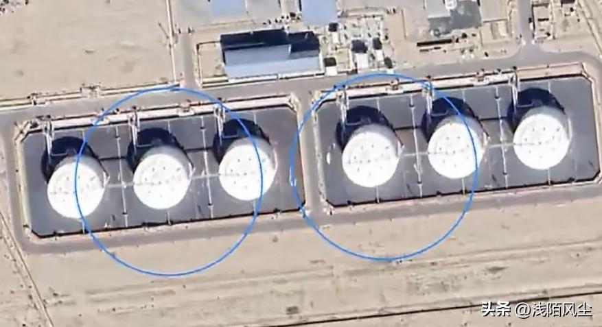 科威特国际机场储油罐遭袭之后的卫星图像。