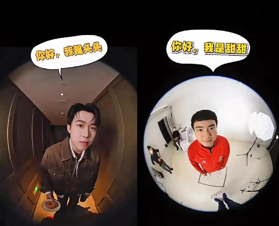 笑不活了，
这哥俩又凑成了一对，
怎么能这么可爱呢。
国乒里要说最搞笑的就是“霸