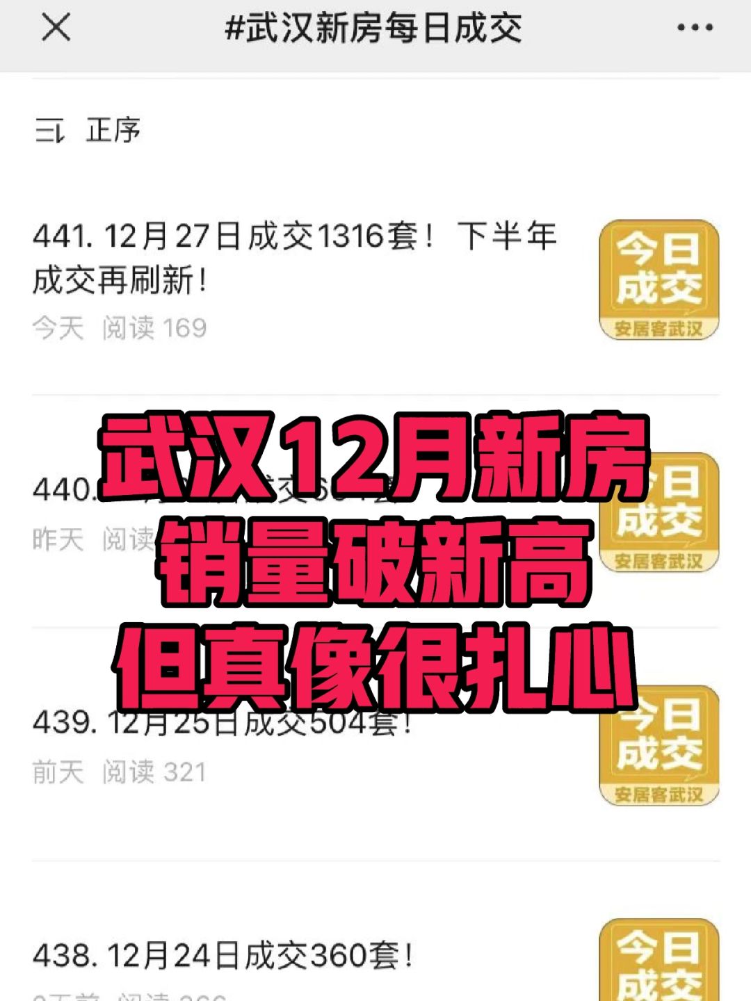 武汉12月楼市行情怎么样❓房价会涨吗⁉️