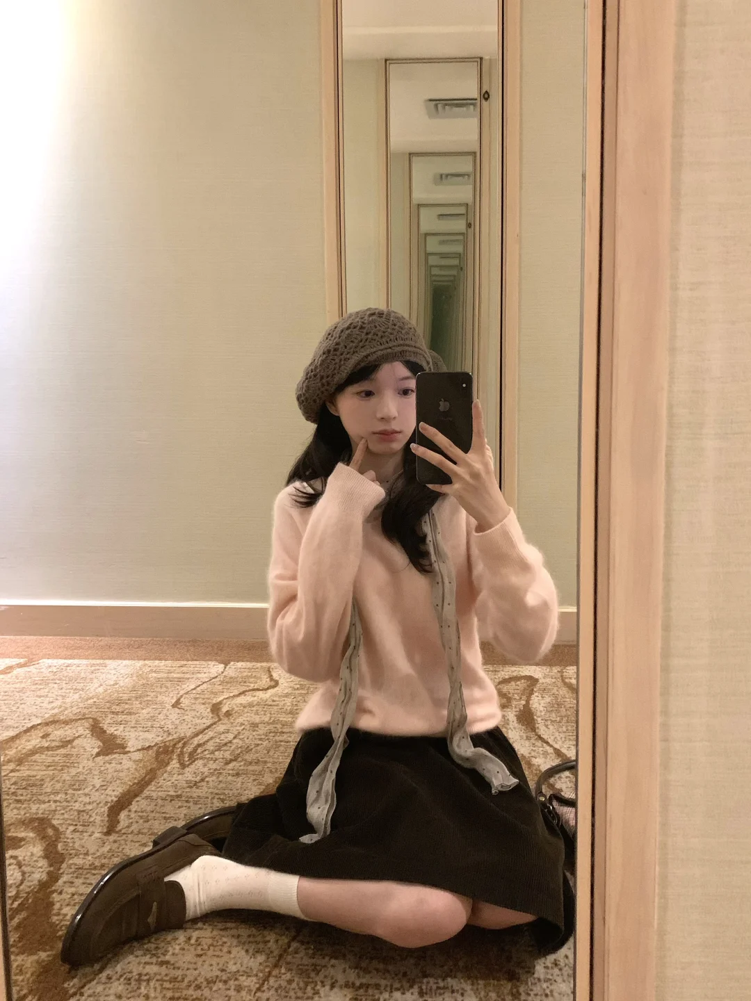 她说我今天好漂亮