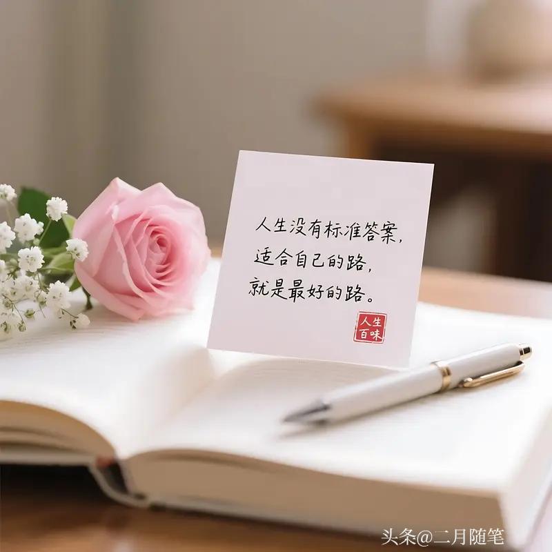 人这一辈子，
不必事事圆满，
不求一路高光，不求样样完美。
 
只要你曾拼尽全力