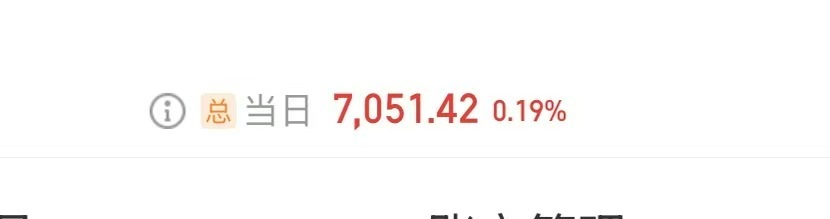 今天依然红着，这个收益今天的含金量。 
