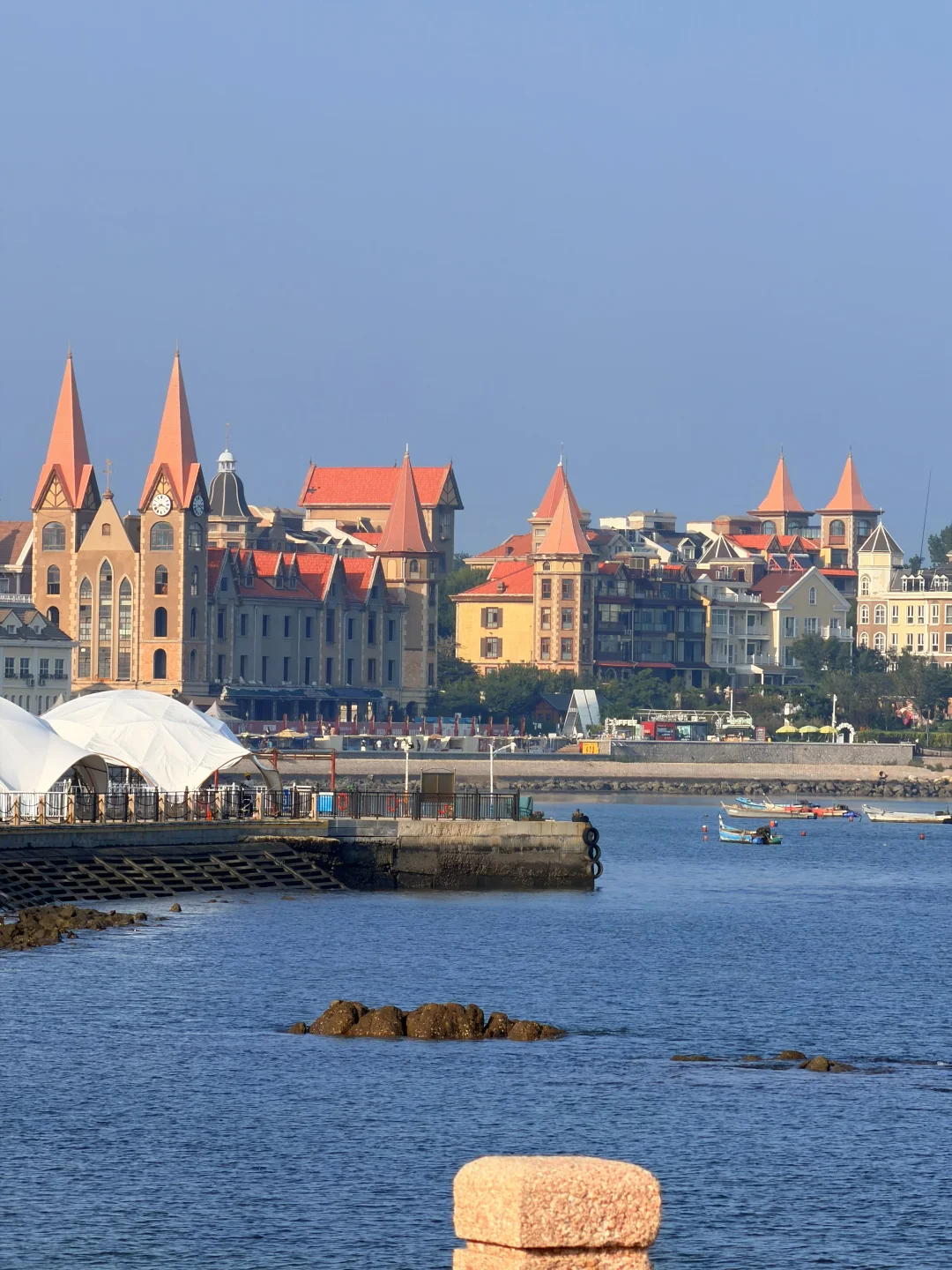 今日秋冬烟台的蓝让人心慌！（11.3号）