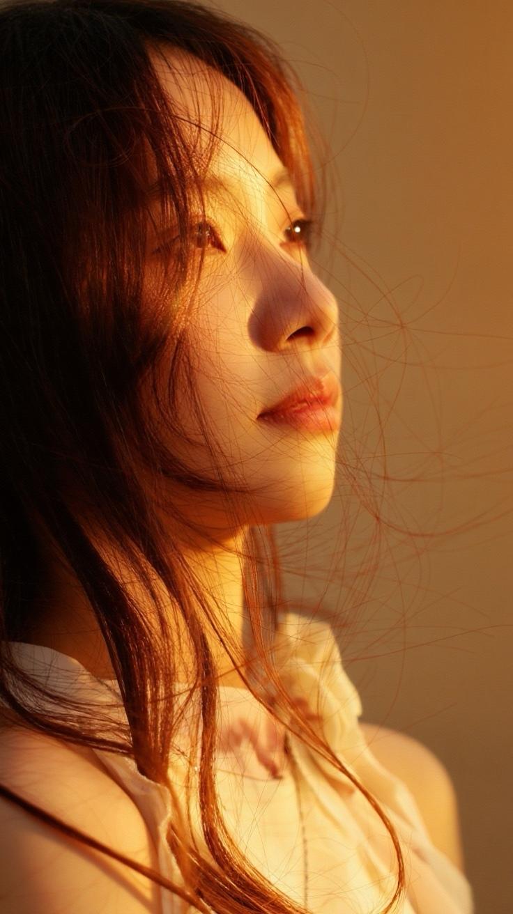 甜美风 人像写真 电影感 暖色系