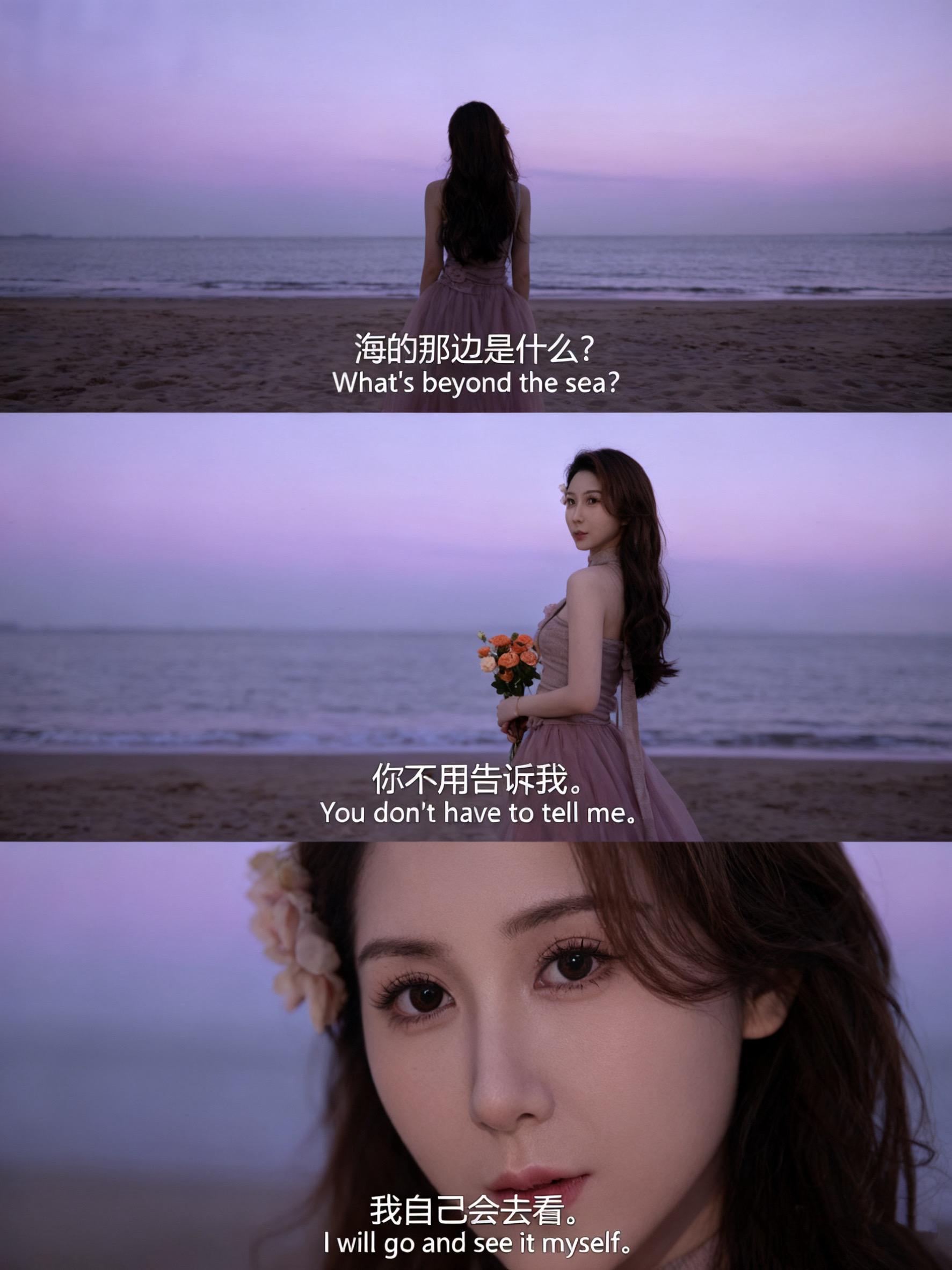 永远都跟着心走 可我的心说  它跟着你走