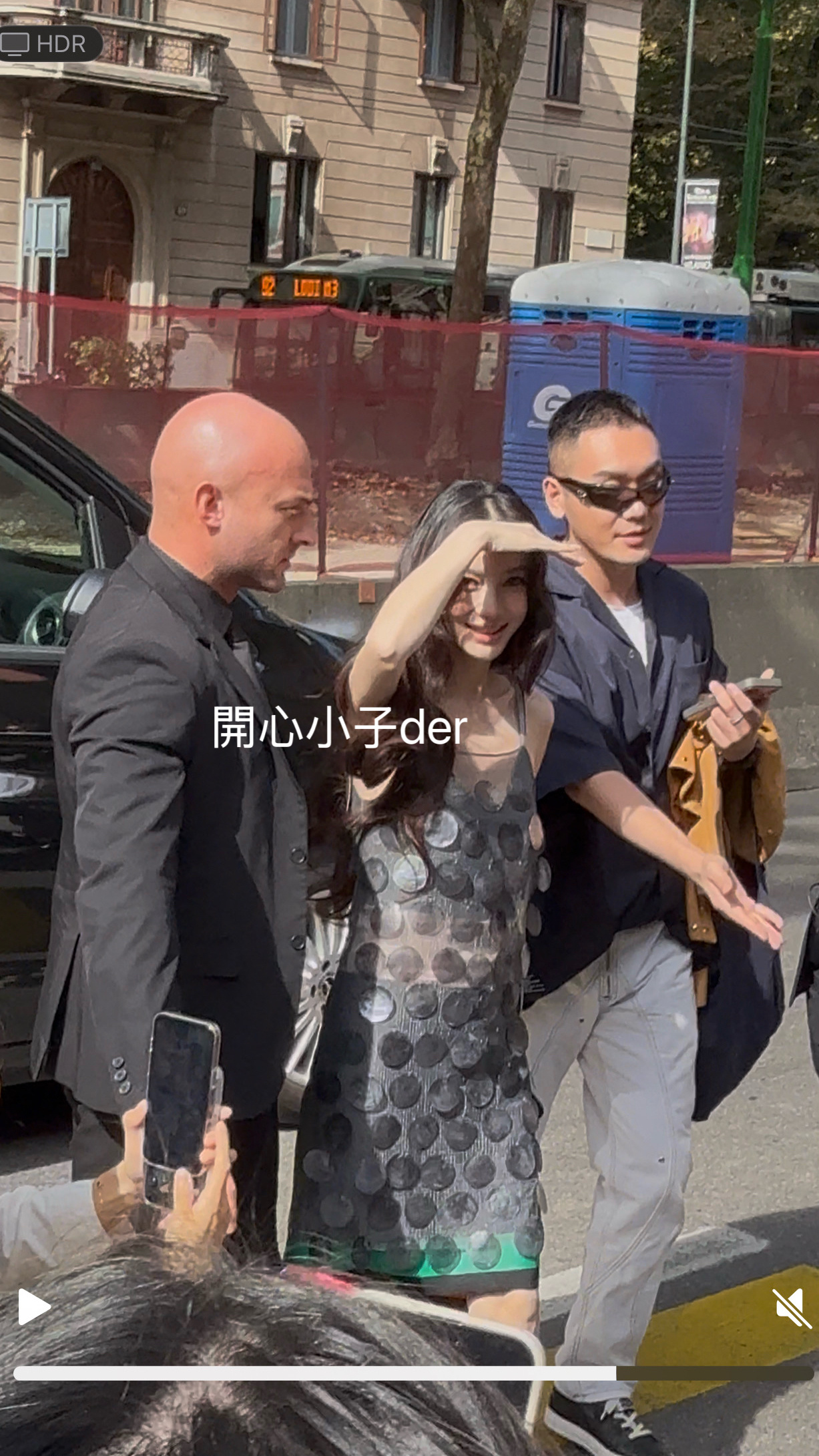 angelababy亮相米兰时装周Marni秀场～ ​​​