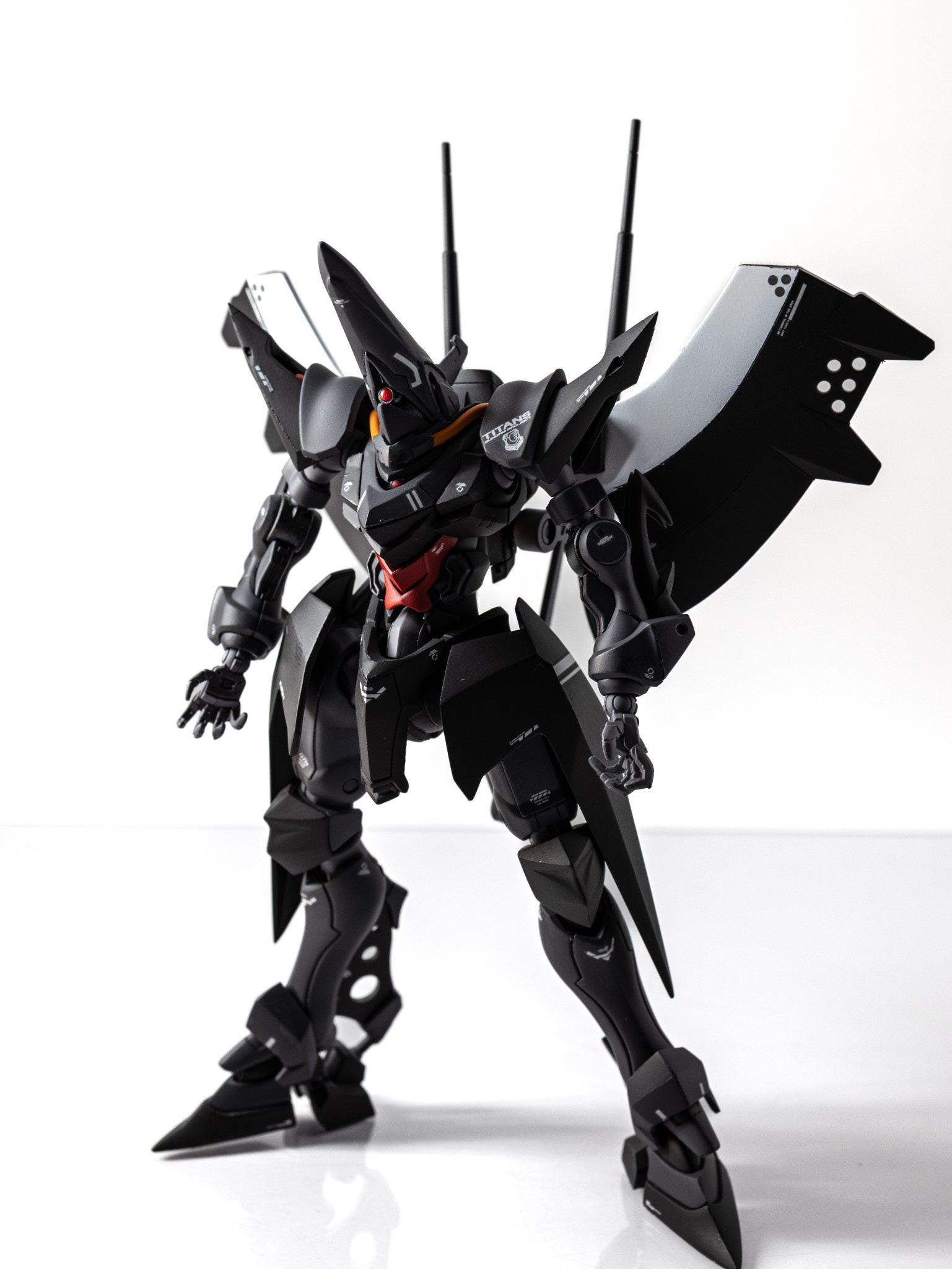 HG黑色汉布拉比GQ（by のるすけ）高达模型高达模型