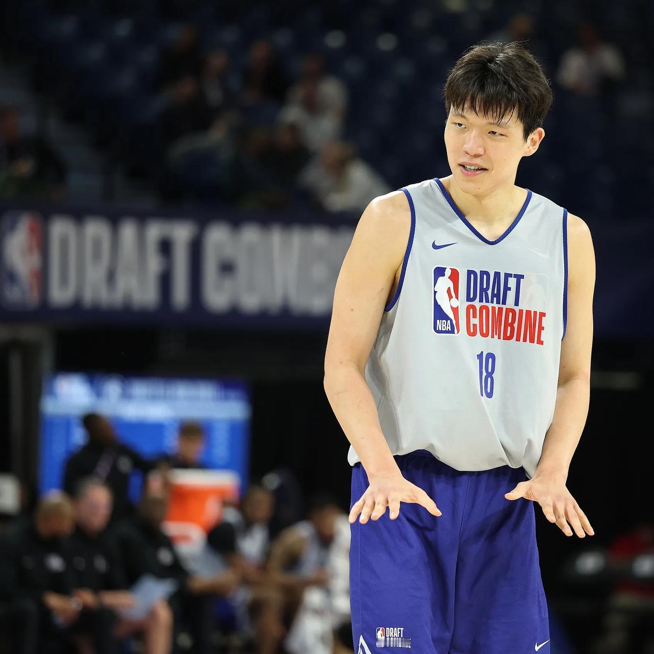 杨瀚森选秀排名猛升，NBA选秀大会还有一个月才举行！

杨瀚森凭借在联合试训上的