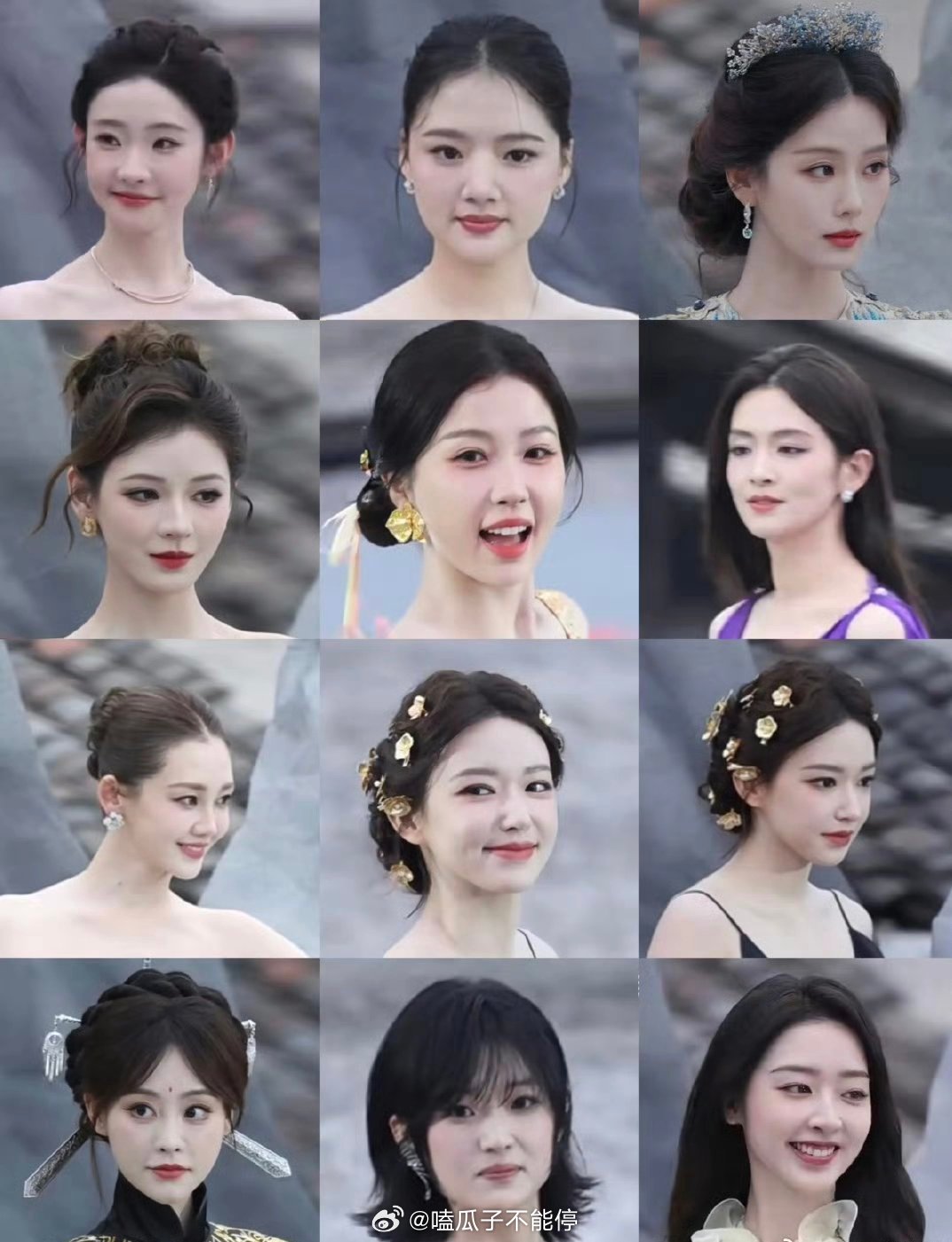 🍠之夜女星🌸生图怼脸比美，get谁 