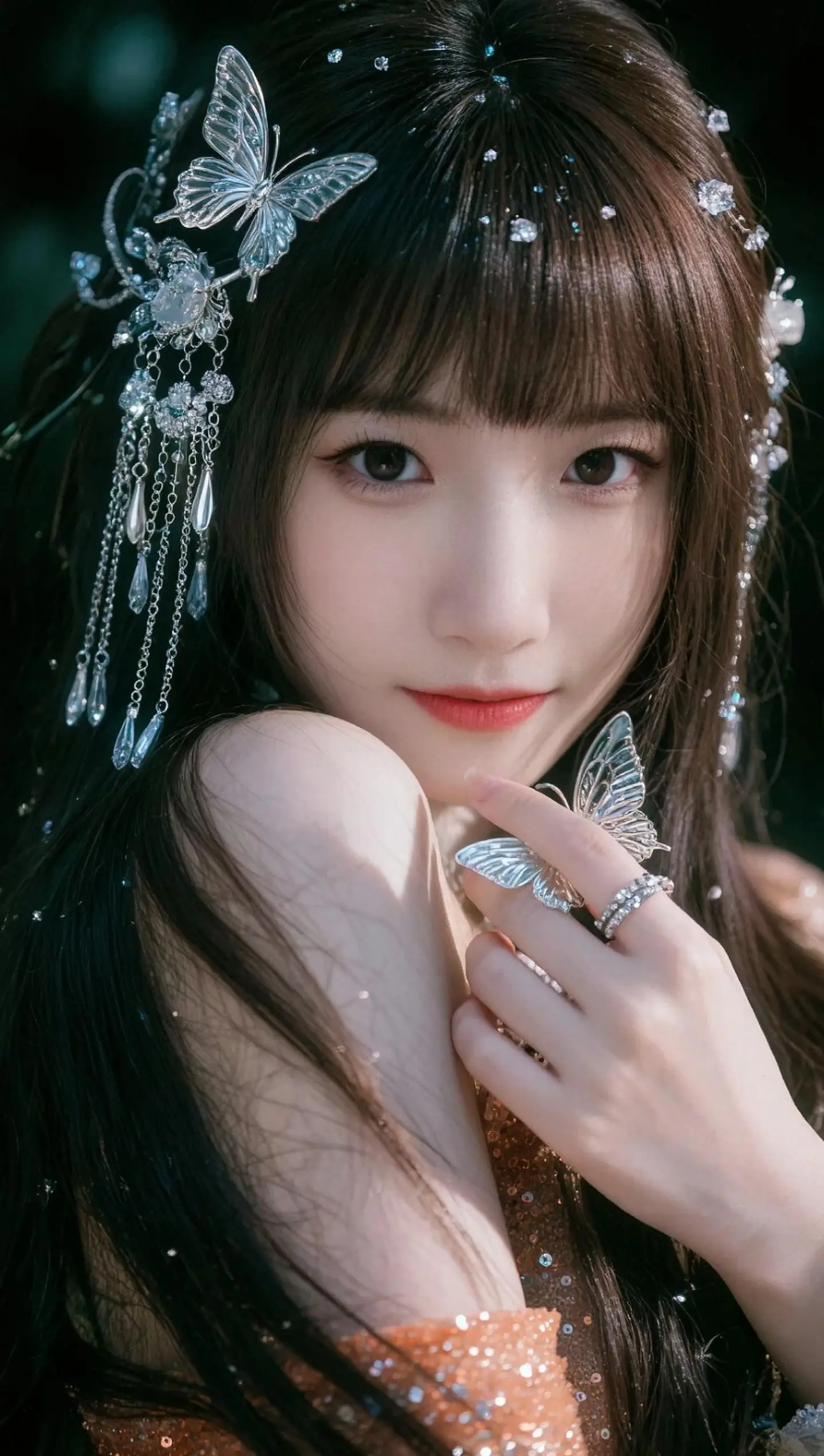 AI蝶饰梦幻写真 ai创作