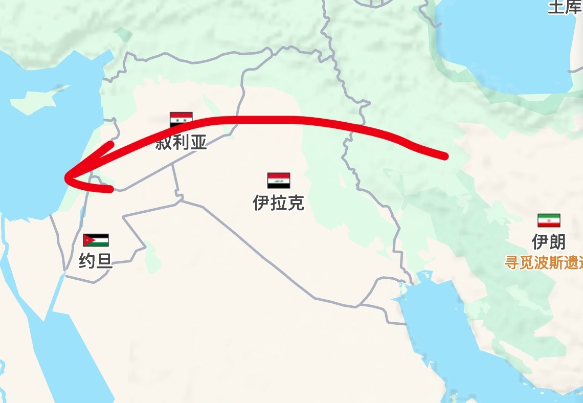 以色列全境多个目标遭袭击伊朗以色列互相丢导弹，这俩不是邻国，导弹都要飞跃千里，跨
