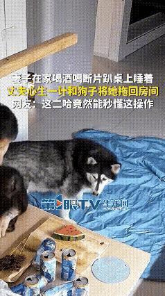 “哭笑不得。”浙江舟山icon，一女子和闺蜜把酒言欢到深夜，不料，没控制住喝多了