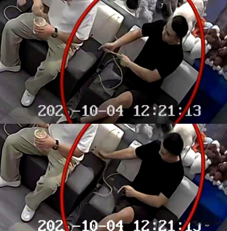终于有办法能治这些道德败坏的人了！
老板将一行四人在店里免费充电，还恶意损坏充电