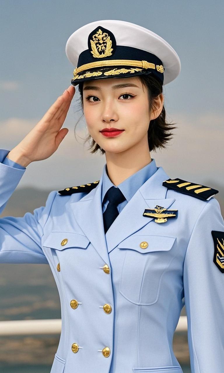 AI军装风采 李梦
